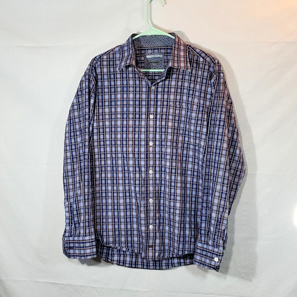 Johnston & Murphy Mens Long Sleeve Dress Shirt